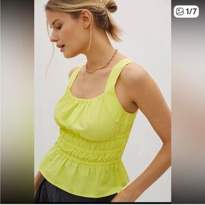 Anthropologie Maeve Liora Ruched Blouse